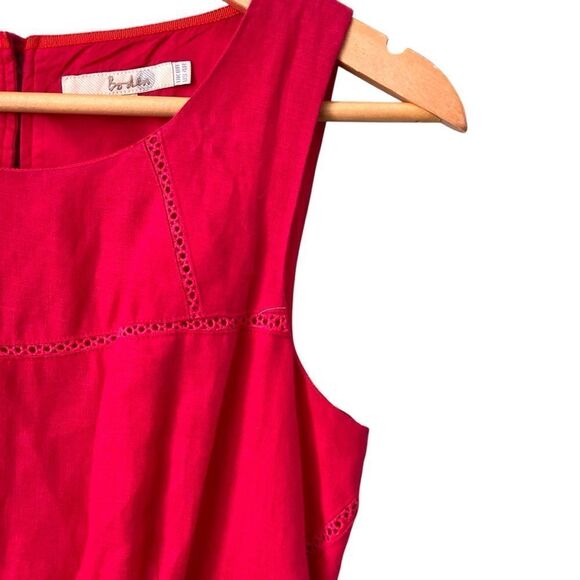 Boden Pink Fit and Flare Cocktail Dress in US size 4R - Picture 7 of 11